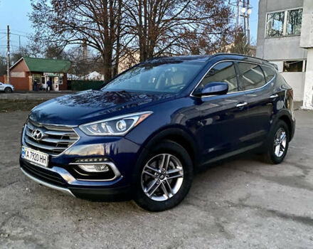 Синий Хендай Санта Фе, объемом двигателя 2.36 л и пробегом 122 тыс. км за 14000 $, фото 14 на Automoto.ua