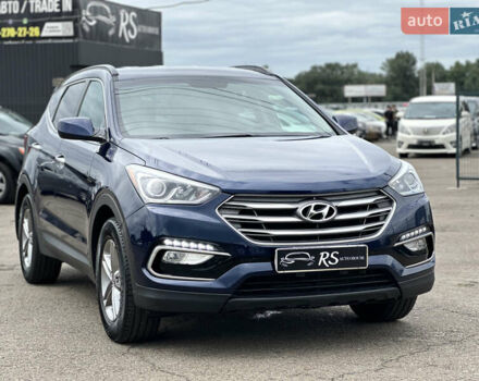 Синій Хендай Санта Фе, об'ємом двигуна 2.36 л та пробігом 113 тис. км за 17500 $, фото 4 на Automoto.ua