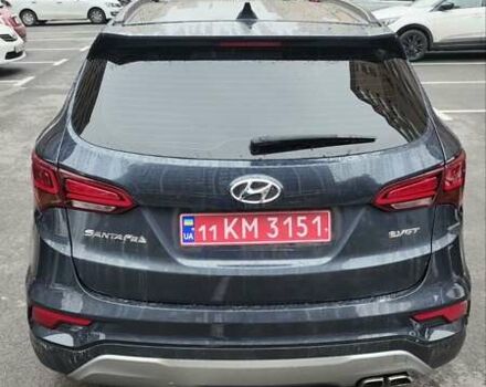 Синий Хендай Санта Фе, объемом двигателя 2 л и пробегом 180 тыс. км за 18800 $, фото 5 на Automoto.ua