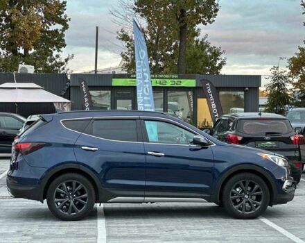 Синій Хендай Санта Фе, об'ємом двигуна 2 л та пробігом 131 тис. км за 17290 $, фото 3 на Automoto.ua