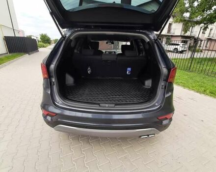 Синий Хендай Санта Фе, объемом двигателя 2.2 л и пробегом 181 тыс. км за 20700 $, фото 11 на Automoto.ua