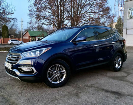 Синий Хендай Санта Фе, объемом двигателя 2.36 л и пробегом 122 тыс. км за 14000 $, фото 12 на Automoto.ua