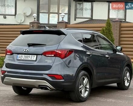 Синий Хендай Санта Фе, объемом двигателя 2.36 л и пробегом 104 тыс. км за 15800 $, фото 32 на Automoto.ua