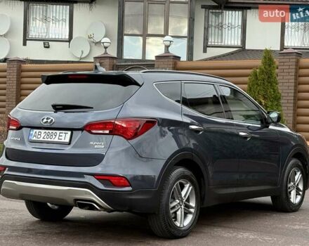 Синий Хендай Санта Фе, объемом двигателя 2.36 л и пробегом 104 тыс. км за 15800 $, фото 33 на Automoto.ua