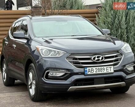 Синий Хендай Санта Фе, объемом двигателя 2.36 л и пробегом 104 тыс. км за 15800 $, фото 10 на Automoto.ua