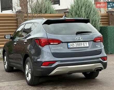 Синий Хендай Санта Фе, объемом двигателя 2.36 л и пробегом 104 тыс. км за 15800 $, фото 21 на Automoto.ua