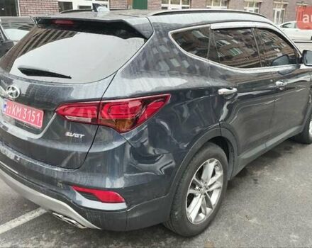 Синий Хендай Санта Фе, объемом двигателя 2 л и пробегом 180 тыс. км за 18800 $, фото 4 на Automoto.ua