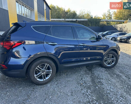 Синий Хендай Санта Фе, объемом двигателя 2.36 л и пробегом 122 тыс. км за 14999 $, фото 18 на Automoto.ua