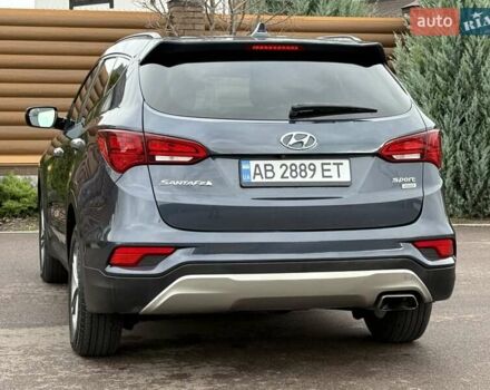 Синий Хендай Санта Фе, объемом двигателя 2.36 л и пробегом 104 тыс. км за 15800 $, фото 23 на Automoto.ua