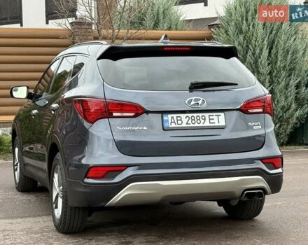 Синий Хендай Санта Фе, объемом двигателя 2.36 л и пробегом 104 тыс. км за 15800 $, фото 22 на Automoto.ua