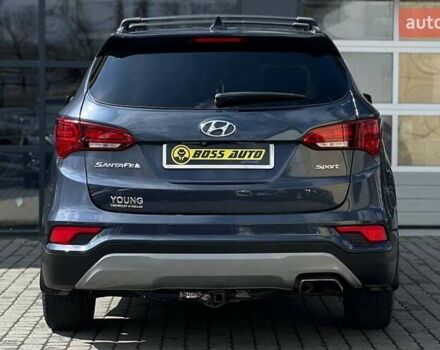 Синий Хендай Санта Фе, объемом двигателя 2.36 л и пробегом 115 тыс. км за 16100 $, фото 4 на Automoto.ua