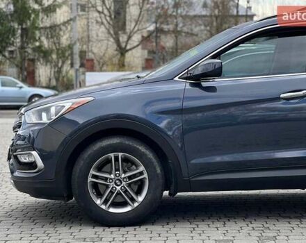 Синий Хендай Санта Фе, объемом двигателя 2.36 л и пробегом 115 тыс. км за 16100 $, фото 7 на Automoto.ua