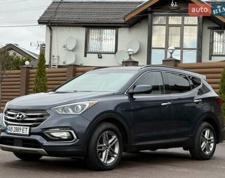 Синий Хендай Санта Фе, объемом двигателя 2.36 л и пробегом 104 тыс. км за 15800 $, фото 6 на Automoto.ua