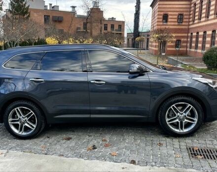 Синий Хендай Санта Фе, объемом двигателя 2.2 л и пробегом 126 тыс. км за 25499 $, фото 4 на Automoto.ua