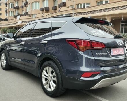 Синий Хендай Санта Фе, объемом двигателя 2 л и пробегом 187 тыс. км за 19000 $, фото 6 на Automoto.ua