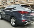 Синий Хендай Санта Фе, объемом двигателя 2 л и пробегом 187 тыс. км за 19000 $, фото 6 на Automoto.ua
