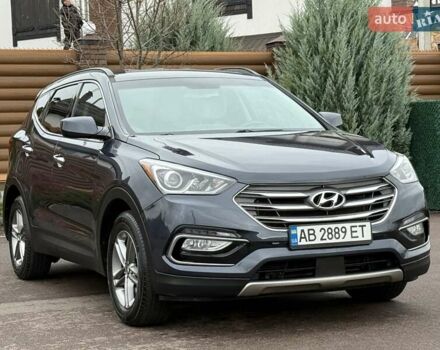 Синий Хендай Санта Фе, объемом двигателя 2.36 л и пробегом 104 тыс. км за 15800 $, фото 11 на Automoto.ua