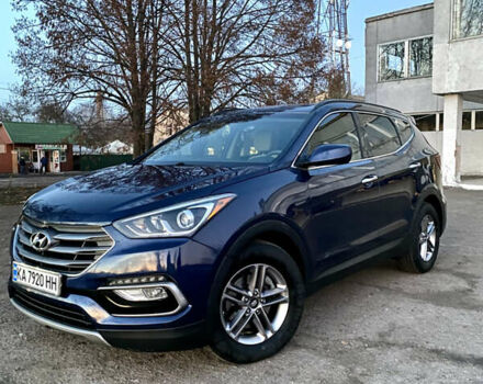 Синий Хендай Санта Фе, объемом двигателя 2.36 л и пробегом 122 тыс. км за 14000 $, фото 13 на Automoto.ua
