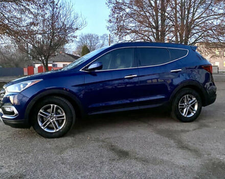 Синий Хендай Санта Фе, объемом двигателя 2.36 л и пробегом 122 тыс. км за 14000 $, фото 10 на Automoto.ua
