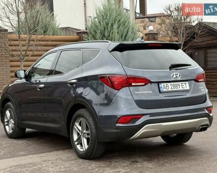 Синий Хендай Санта Фе, объемом двигателя 2.36 л и пробегом 104 тыс. км за 15800 $, фото 19 на Automoto.ua