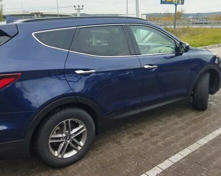 Хендай Санта Фе 2017 в Киеве на Automoto.ua Синий Хендай Санта Фе, объемом двигателя 2.4 л и пробегом 113 тыс. км за 21000 $, фото 16 на Automoto.ua
