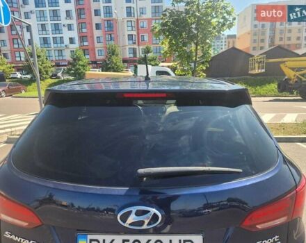 Синий Хендай Санта Фе, объемом двигателя 2.36 л и пробегом 78 тыс. км за 17200 $, фото 6 на Automoto.ua