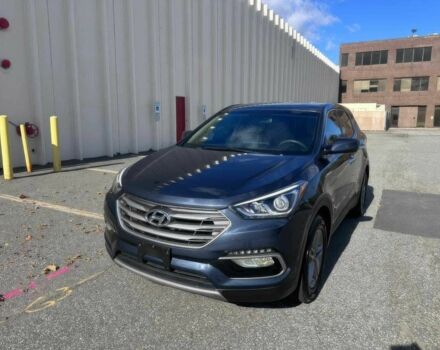 Синий Хендай Санта Фе, объемом двигателя 2.4 л и пробегом 53 тыс. км за 8500 $, фото 2 на Automoto.ua