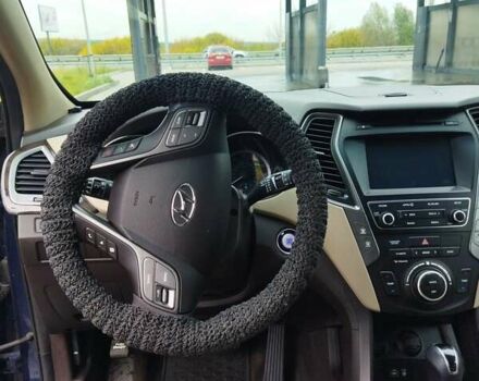 Хендай Санта Фе 2017 в Киеве на Automoto.ua Синий Хендай Санта Фе, объемом двигателя 2.4 л и пробегом 113 тыс. км за 21000 $, фото 45 на Automoto.ua