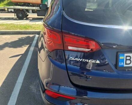 Синий Хендай Санта Фе, объемом двигателя 2.36 л и пробегом 78 тыс. км за 17200 $, фото 5 на Automoto.ua