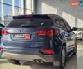 Синий Хендай Санта Фе, объемом двигателя 2 л и пробегом 140 тыс. км за 20940 $, фото 3 на Automoto.ua