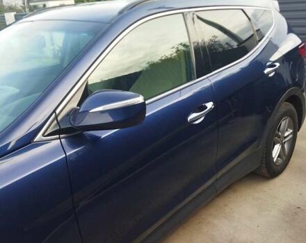 Хендай Санта Фе 2017 в Киеве на Automoto.ua Синий Хендай Санта Фе, объемом двигателя 2.4 л и пробегом 113 тыс. км за 21000 $, фото 5 на Automoto.ua