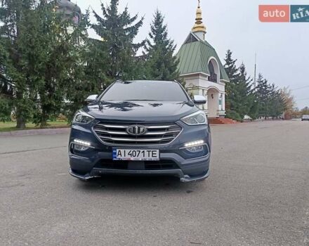 Синій Хендай Санта Фе, об'ємом двигуна 2.2 л та пробігом 198 тис. км за 25700 $, фото 12 на Automoto.ua