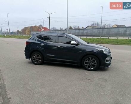 Синій Хендай Санта Фе, об'ємом двигуна 2.2 л та пробігом 198 тис. км за 25700 $, фото 5 на Automoto.ua