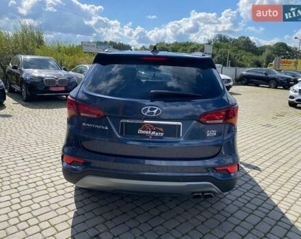 Синий Хендай Санта Фе, объемом двигателя 2 л и пробегом 174 тыс. км за 21500 $, фото 5 на Automoto.ua