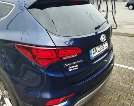 Хендай Санта Фе 2017 в Киеве на Automoto.ua Синий Хендай Санта Фе, объемом двигателя 2.4 л и пробегом 113 тыс. км за 21000 $, фото 22 на Automoto.ua