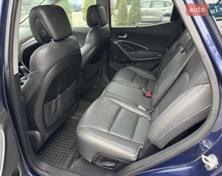 Синий Хендай Санта Фе, объемом двигателя 2 л и пробегом 173 тыс. км за 18000 $, фото 12 на Automoto.ua