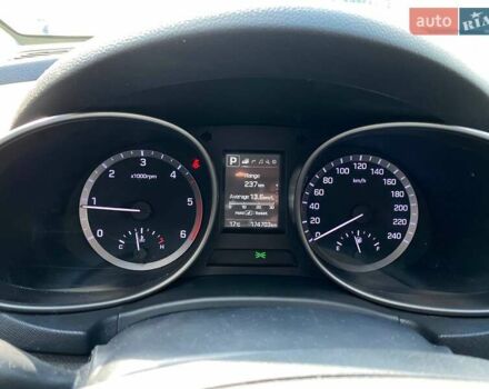 Синий Хендай Санта Фе, объемом двигателя 2 л и пробегом 174 тыс. км за 21500 $, фото 14 на Automoto.ua