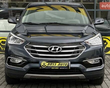 Синій Хендай Санта Фе, об'ємом двигуна 2.36 л та пробігом 97 тис. км за 17900 $, фото 1 на Automoto.ua