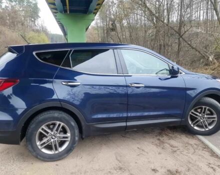 Синій Хендай Санта Фе, об'ємом двигуна 2.4 л та пробігом 117 тис. км за 10200 $, фото 4 на Automoto.ua