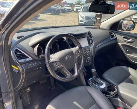 Синий Хендай Санта Фе, объемом двигателя 2 л и пробегом 174 тыс. км за 21500 $, фото 10 на Automoto.ua