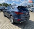 Синий Хендай Санта Фе, объемом двигателя 2 л и пробегом 174 тыс. км за 21500 $, фото 4 на Automoto.ua