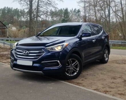 Синій Хендай Санта Фе, об'ємом двигуна 2.4 л та пробігом 117 тис. км за 10200 $, фото 8 на Automoto.ua