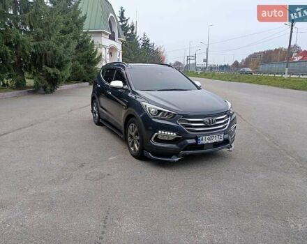 Синій Хендай Санта Фе, об'ємом двигуна 2.2 л та пробігом 198 тис. км за 25700 $, фото 7 на Automoto.ua