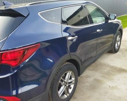 Хендай Санта Фе 2017 в Киеве на Automoto.ua Синий Хендай Санта Фе, объемом двигателя 2.4 л и пробегом 113 тыс. км за 21000 $, фото 7 на Automoto.ua