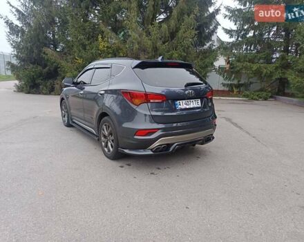 Синій Хендай Санта Фе, об'ємом двигуна 2.2 л та пробігом 198 тис. км за 25700 $, фото 11 на Automoto.ua