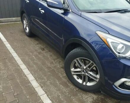 Хендай Санта Фе 2017 в Киеве на Automoto.ua Синий Хендай Санта Фе, объемом двигателя 2.4 л и пробегом 113 тыс. км за 21000 $, фото 17 на Automoto.ua