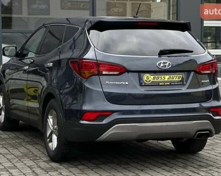 Синій Хендай Санта Фе, об'ємом двигуна 2.36 л та пробігом 97 тис. км за 17900 $, фото 4 на Automoto.ua
