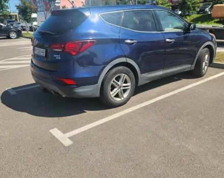 Синий Хендай Санта Фе, объемом двигателя 2.36 л и пробегом 78 тыс. км за 17200 $, фото 8 на Automoto.ua