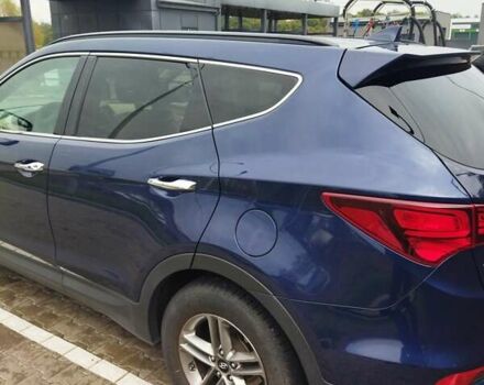 Хендай Санта Фе 2017 в Киеве на Automoto.ua Синий Хендай Санта Фе, объемом двигателя 2.4 л и пробегом 113 тыс. км за 21000 $, фото 13 на Automoto.ua