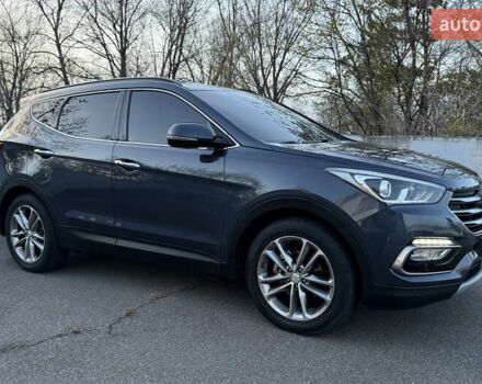 Синій Хендай Санта Фе, об'ємом двигуна 2 л та пробігом 182 тис. км за 21999 $, фото 3 на Automoto.ua